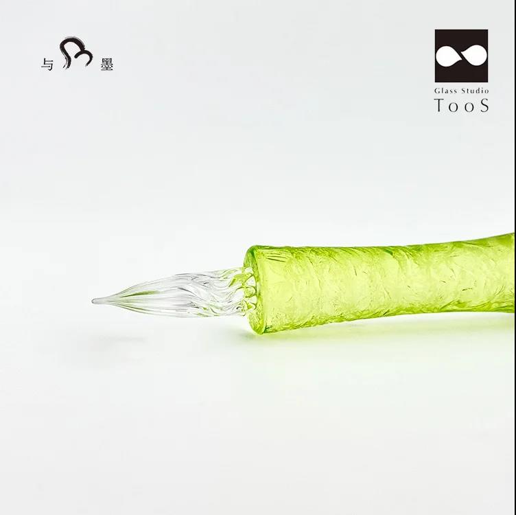 Glass Studio Tools Limited Edition Glass Dip Pen - Hyakka Light Green