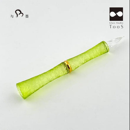 Glass Studio Tools Limited Edition Glass Dip Pen - Hyakka Light Green