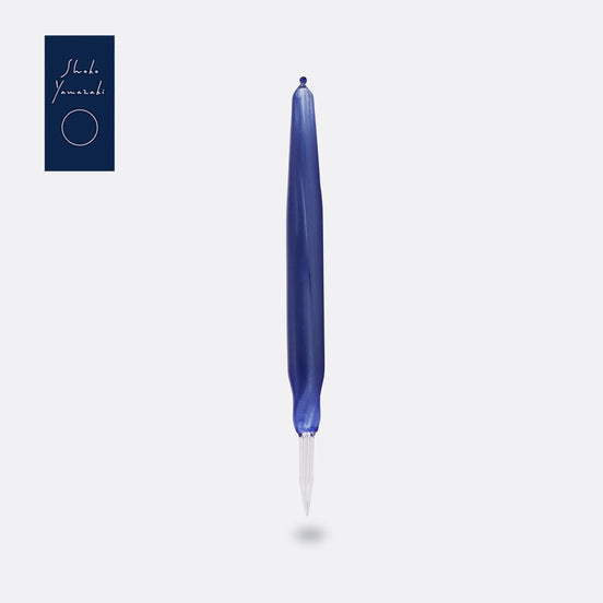 Shoko Yamazaki Glass Dip Pen - Azure Blue