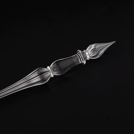Zhe Cuo Studio Exclusive - Clear Glass Dip Pen