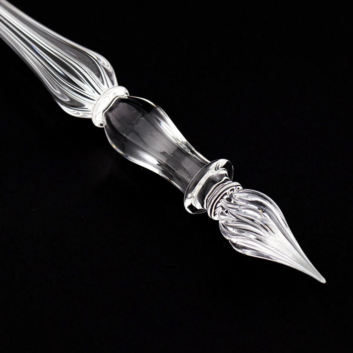 Zhe Cuo Studio Exclusive - Clear Glass Dip Pen