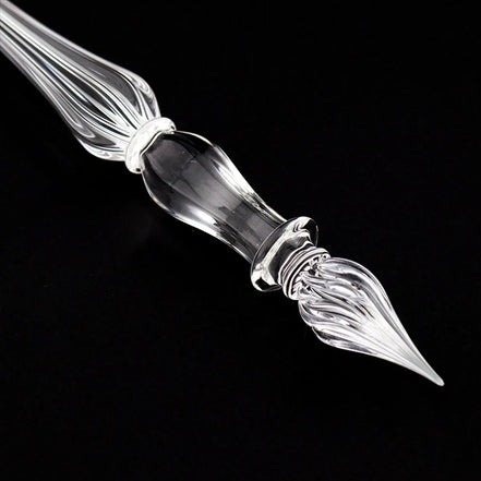 Zhe Cuo Studio Exclusive - Clear Glass Dip Pen
