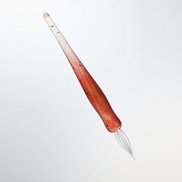 Shoko Yamazaki Glass Dip Pen - Madder Red
