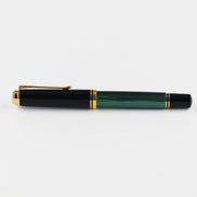 Pelikan M800 Green Striped 18K Gold Fountain Pen