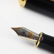 Pelikan M800 Green Striped 18K Gold Fountain Pen