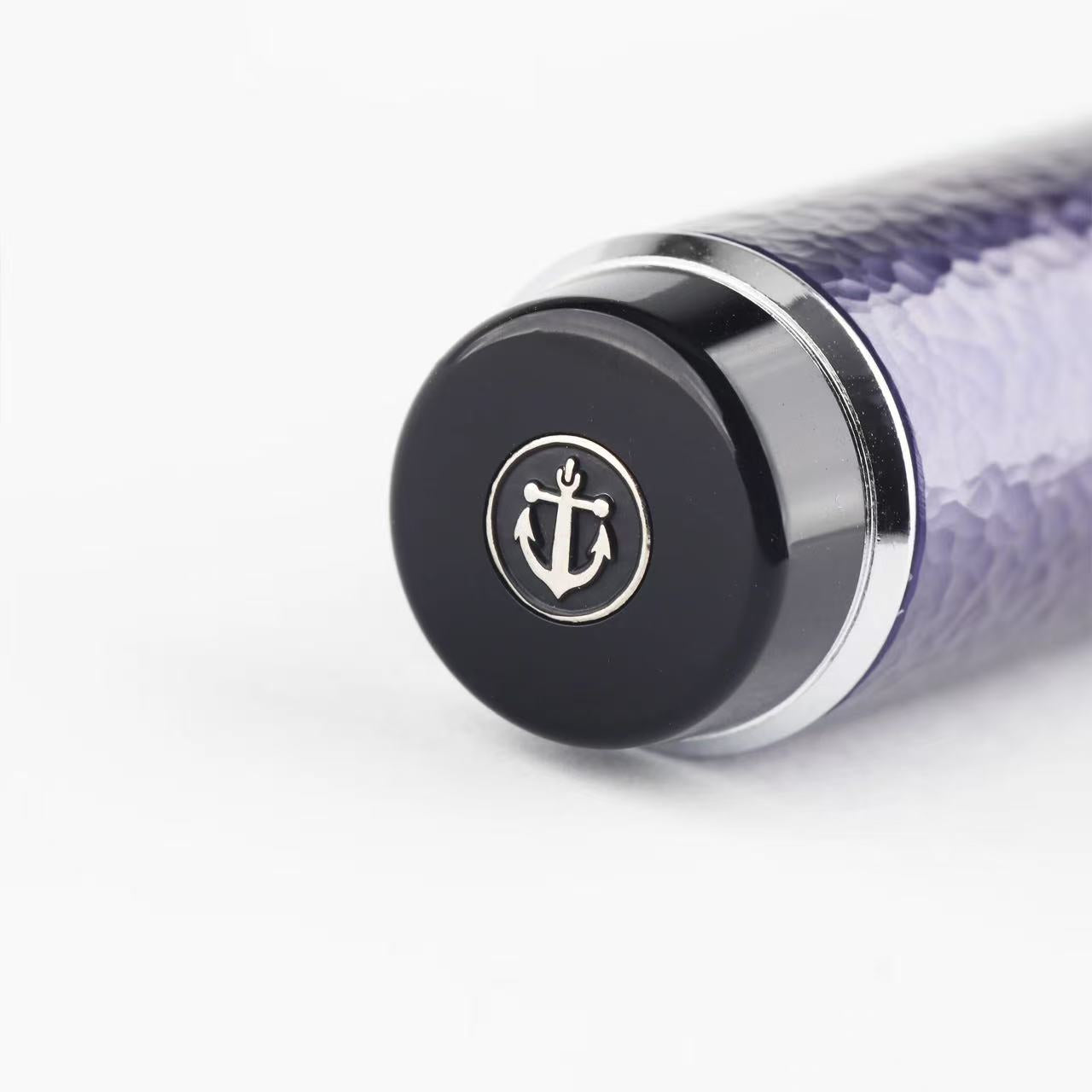 Sailor Tsumugi Silver Season 1 Japanese Blue 14K Gold Fountain Pen