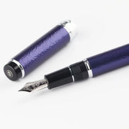 Sailor Tsumugi Silver Season 1 Japanese Blue 14K Gold Fountain Pen