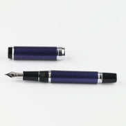 Sailor Tsumugi Silver Season 1 Japanese Blue 14K Gold Fountain Pen