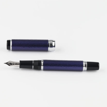 Sailor Tsumugi Silver Season 1 Japanese Blue 14K Gold Fountain Pen