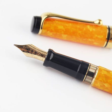 Aurora Optima Sole 14K Gold Nib Fountain Pen
