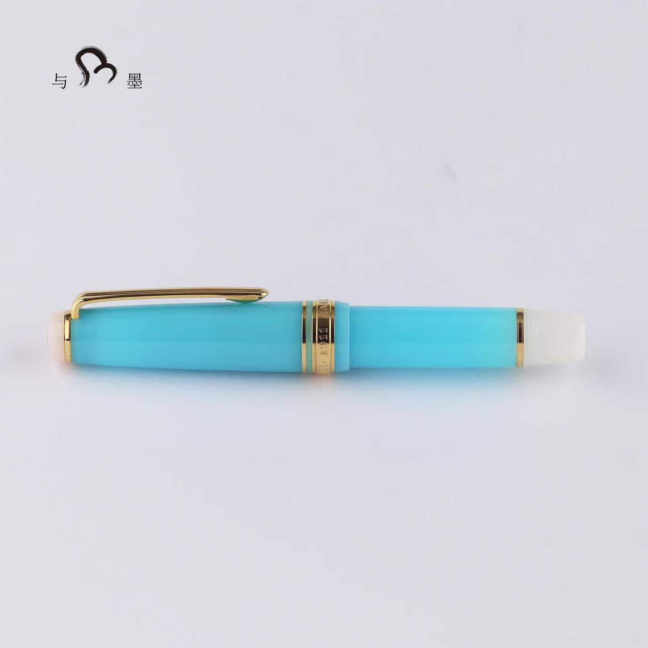 Kingdom Note Limited Edition x Sailor Sea Rabbit Blue 14K Gold Nib Short Fountain Pen