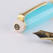 Kingdom Note Limited Edition x Sailor Sea Rabbit Blue 14K Gold Nib Short Fountain Pen