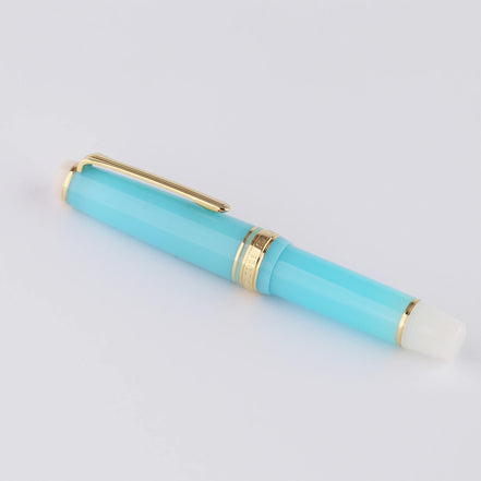 Kingdom Note Limited Edition x Sailor Sea Rabbit Blue 14K Gold Nib Short Fountain Pen