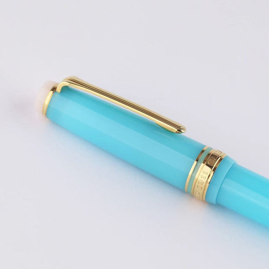 Kingdom Note Limited Edition x Sailor Sea Rabbit Blue 14K Gold Nib Short Fountain Pen