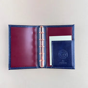 Ashford Workshop Exclusive M5 Custom Leather Planner - Dark Green/Oxblood/Burgundy/Navy