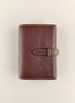 Japan Brelio Limited Edition Two-Tone Brown m5 Bi-Fold Cowhide Leather Ring Planner, 13mm Rings