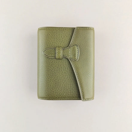 Japan Brelio Isetan Limited Edition Olive Green m5 Tri-Fold Ring Planner