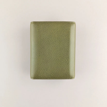 Japan Brelio Isetan Limited Edition Olive Green m5 Tri-Fold Ring Planner