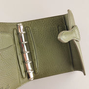 Japan Brelio Isetan Limited Edition Olive Green m5 Tri-Fold Ring Planner