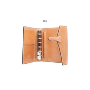 Brelio × NAGASAWA Limited Edition M6/A6 Shell Cordovan Leather Ring Planner Genuine Leather