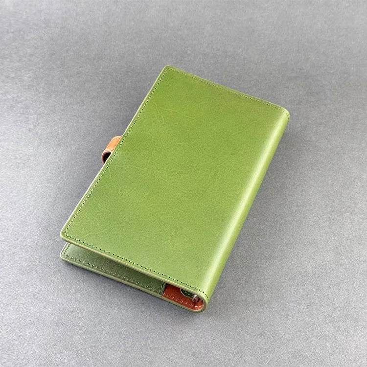 2024 Itoya x Davinci Limited Contrast Color Binder A6/Bible Slim Size Vegetable Tanned Leather