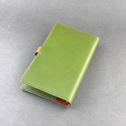 2024 Itoya x Davinci Limited Contrast Color Binder A6/Bible Slim Size Vegetable Tanned Leather