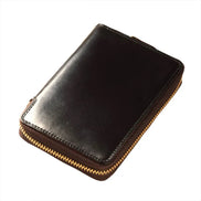 GANZO M5 Genuine Leather Zippered Ring Planner / Notebook Cover