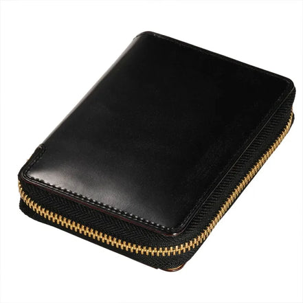 GANZO M5 Genuine Leather Zippered Ring Planner / Notebook Cover