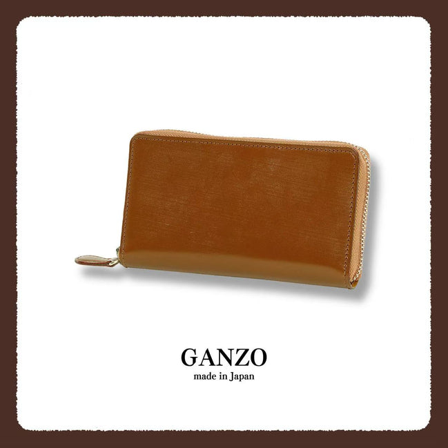 GANZO M5 Genuine Leather Zippered Ring Planner / Notebook Cover