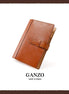 Japanese GANZO M6 Handmade Bridle Leather System Notebook 6-Ring Organizer