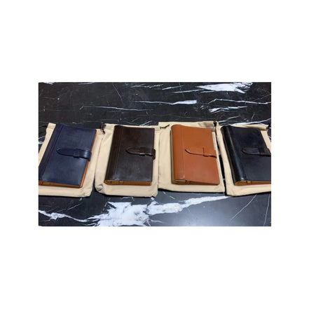 Japanese GANZO M6 Handmade Bridle Leather System Notebook 6-Ring Organizer