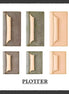 KNOX Limited Edition M5/A6 Narrow Size Notebook - Brown, Green, Nude