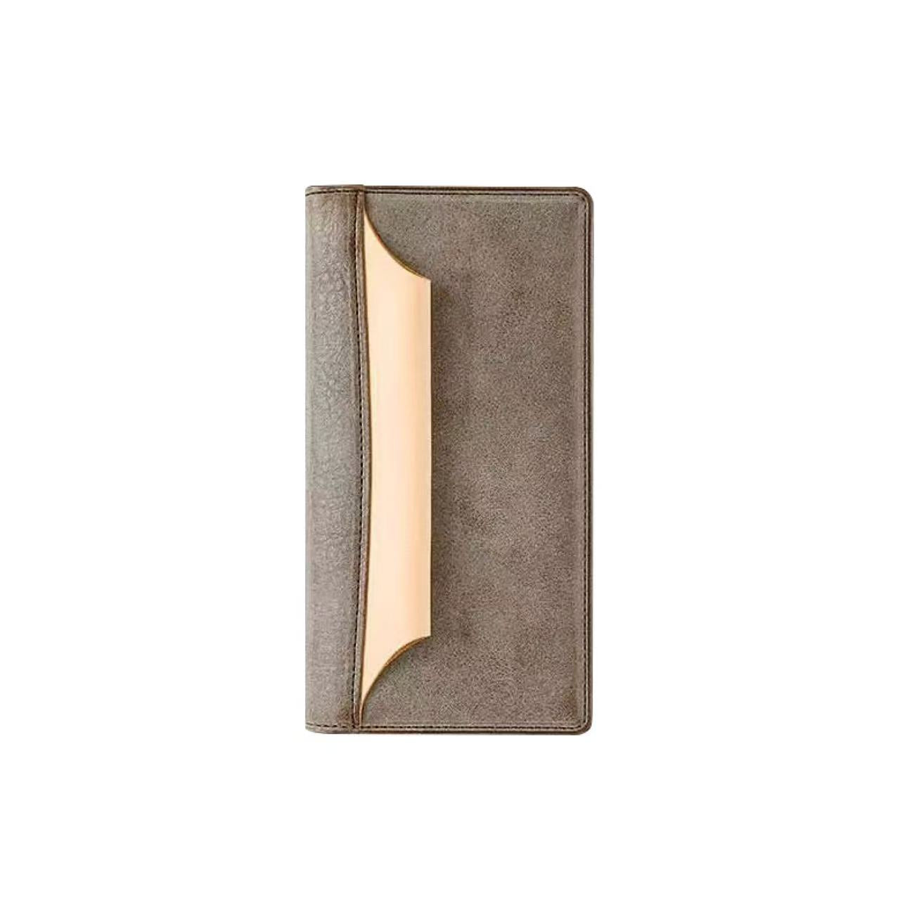 KNOX Limited Edition M5/A6 Narrow Size Notebook - Brown, Green, Nude