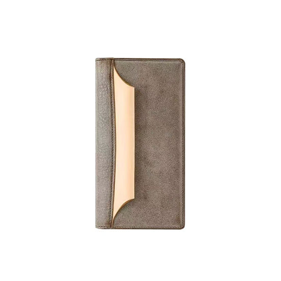 KNOX Limited Edition M5/A6 Narrow Size Notebook - Brown, Green, Nude