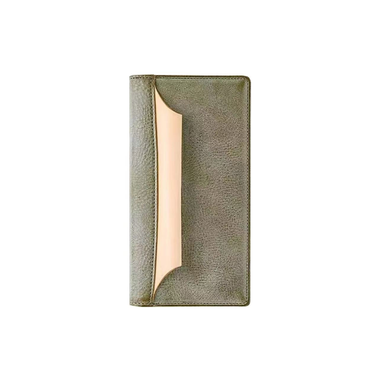 KNOX Limited Edition M5/A6 Narrow Size Notebook - Brown, Green, Nude