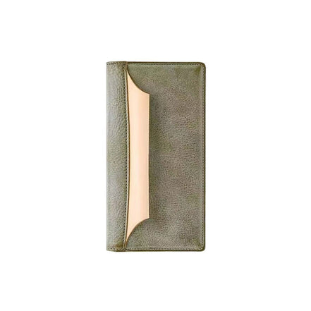 KNOX Limited Edition M5/A6 Narrow Size Notebook - Brown, Green, Nude