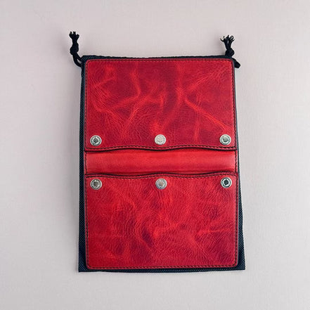 Kawacoya Limited M6 Red Leather Planner (13mm Ring, Handmade, Exhibition Exclusive)