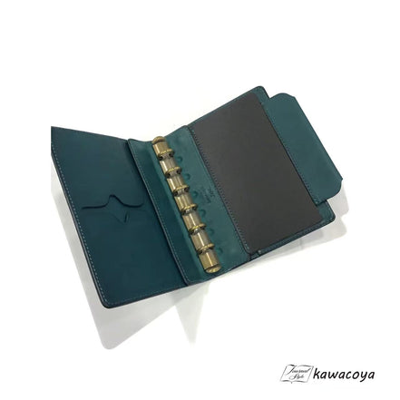 Kawacoya Nagasawa 联名绣球花 M6 皮质手帐