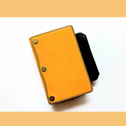 Kawacoya Nagasawa Chayamachi Limited Maple Yellow M6 Leather Journal
