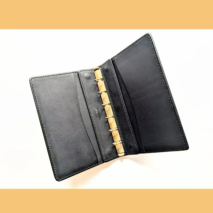 Kawacoya Nagasawa Chayamachi Limited Maple Yellow M6 Leather Journal