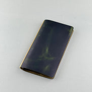 Plotter Tokyo Flagship Store Exclusive A6S Green Loose-Leaf Planner, Pelcera Oil-Waxed Leather