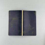 Plotter Tokyo Flagship Store Exclusive A6S Green Loose-Leaf Planner, Pelcera Oil-Waxed Leather