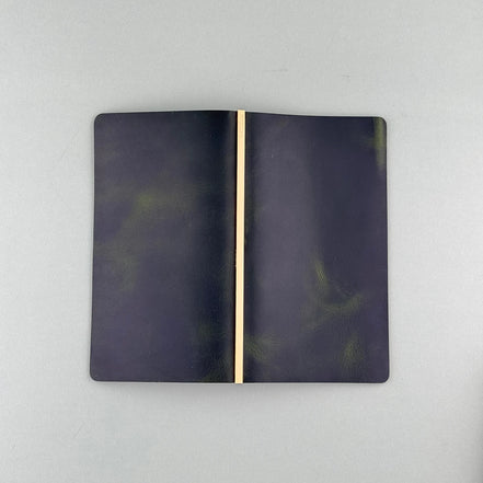 Plotter Tokyo Flagship Store Exclusive A6S Green Loose-Leaf Planner, Pelcera Oil-Waxed Leather