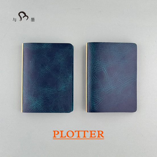 Plotter Tokyo Flagship Limited M6A7 Blue Pelcera Oil-Waxed Leather Planner