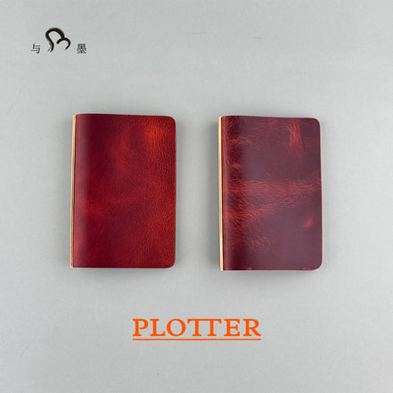 Plotter 东京旗舰店限定 M5 棕色活页手帐，Pelcera 油蜡皮