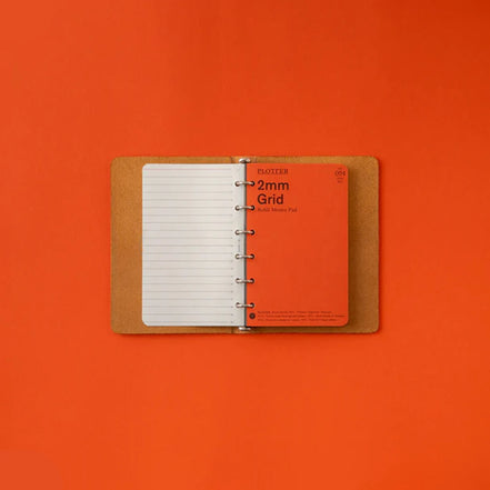 Plotter Tokyo Flagship Store Exclusive Predator Amber Loose-Leaf Planner, Horween Leather Binder