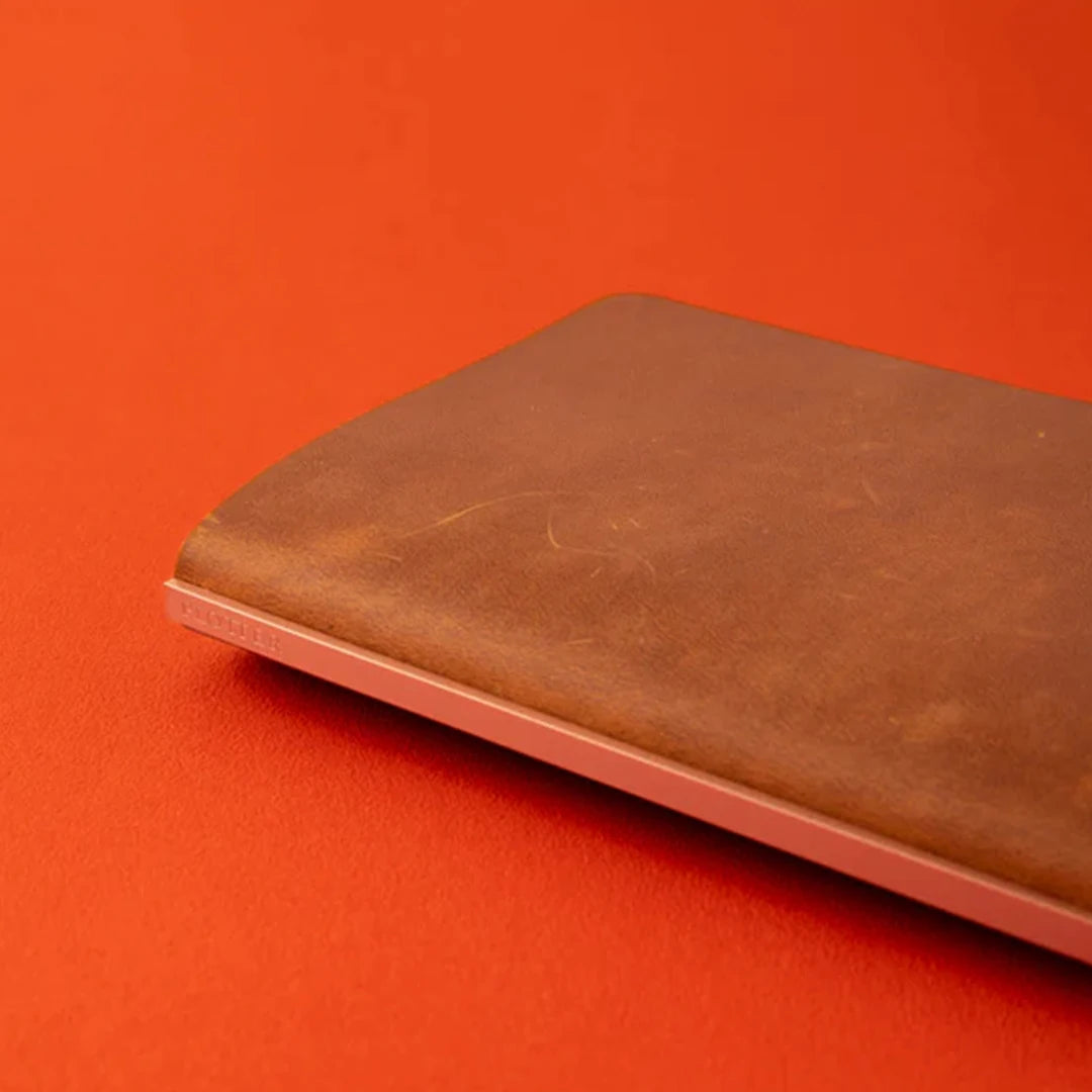 Plotter Tokyo Flagship Store Exclusive Predator Amber Loose-Leaf Planner, Horween Leather Binder