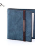 Shinari Limited Edition Blue M5 Bi-Fold Genuine Leather Notebook 13mm