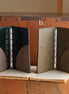 Shinari Limited Edition Pocket M6 Bi-Fold Square Leather Notebook, 11mm Ring Size
