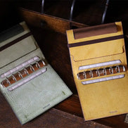 Shinari Limited Edition M6 Bi-Fold Alaska Leather Notebook, 20mm Ring Size
